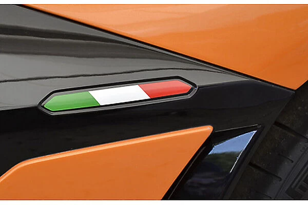 Lamborghini Aventador SVJ Roadster (at G wood FOS 2021) 2021 Orange metallic
