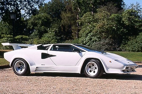 Lamborghini Countach 5000QV, 1988, White