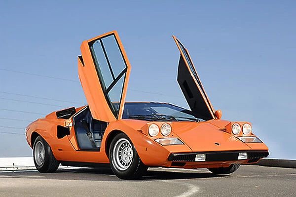 Lamborghini Countach LP400 1976 orange