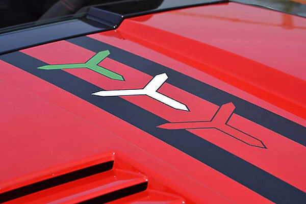 Lamborghini Gallardo LP570-4 Superleggera Edizione Tecnica, 2013, Red, black stripes