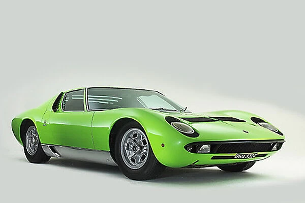 Lamborghini Miuras (studio) 1967 Green
