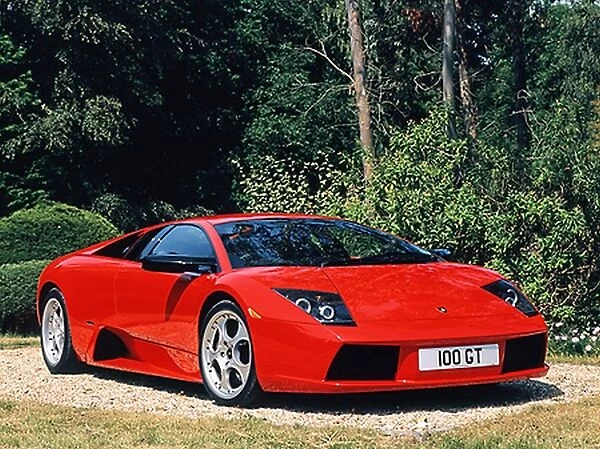 Lamborghini Murcielago, 2004, Red