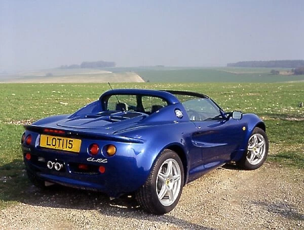 Lotus Elise, 1997, Blue, dark
