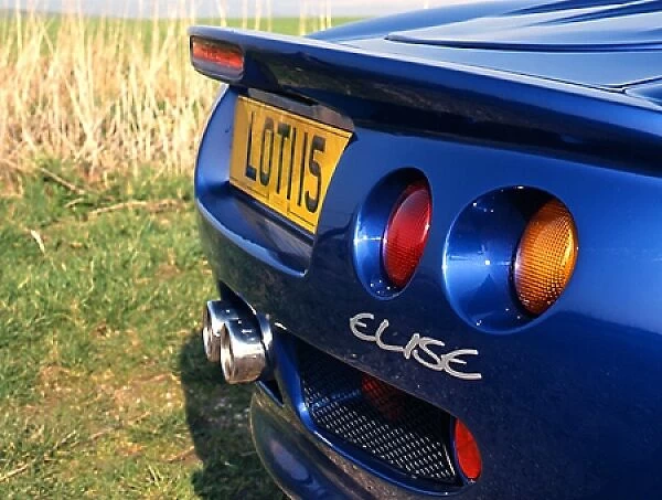 Lotus Elise, 1997, Blue, dark