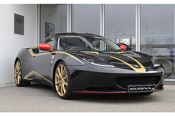 Lotus Evora S, 2012, Black, & gold