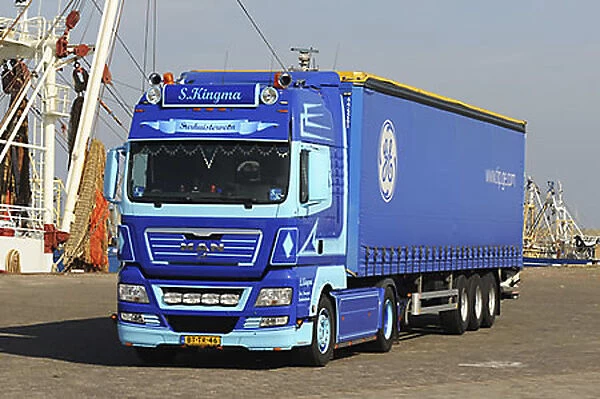Man Tractor unit and trailer