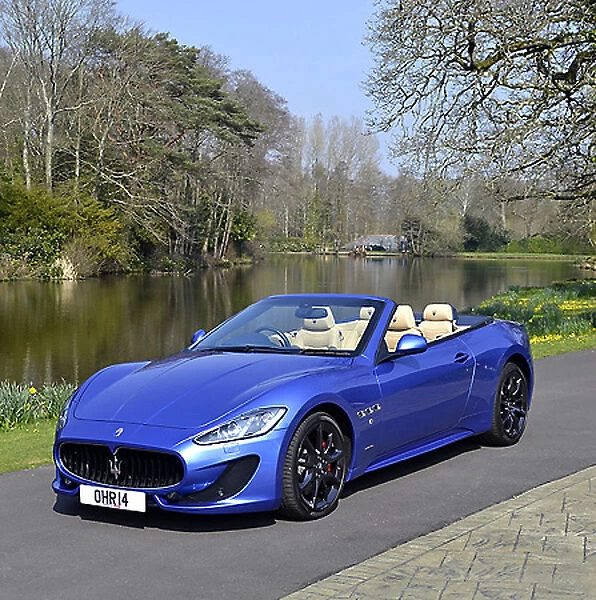 Maserati GranCabrio Sport, 2013, Blue