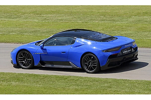 Maserati MC20 (at G wood FOS 2021) 2021 Blue & black
