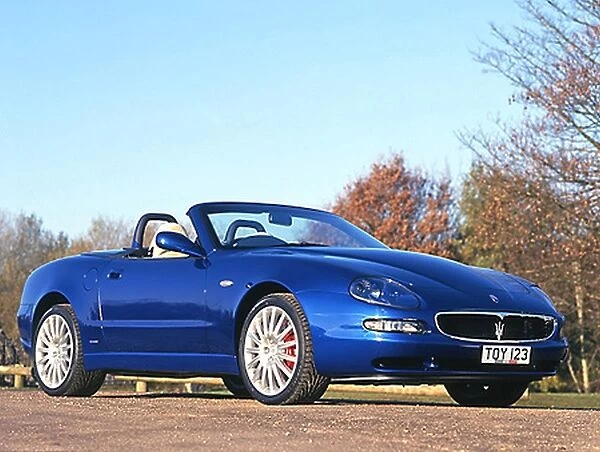 Maserati Spyder Cambiocorsa, 2001, Blue, Mediterranean