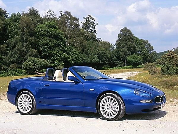 Maserati Spyder Cambiocorsa, 2001, Blue, Mediterranean