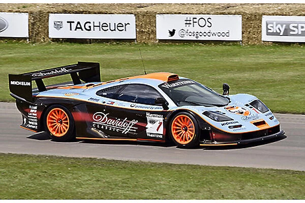 McLaren F1 GTR Longtail (1 of 10 made, $13million at auction) 1997 Blue Gulf livery