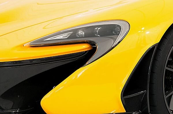 McLaren P1 (at G wood FOS 2013), 2013, Yellow, & black