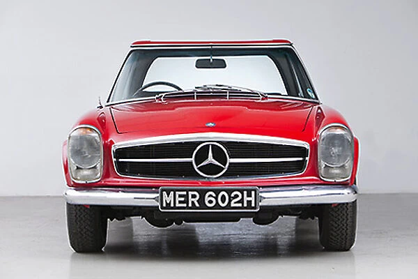 Mercedes-Benz 280SL Pagoda (studio) 1969 Red