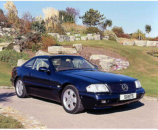Mercedes-Benz 500SL, 1997, Blue, dark