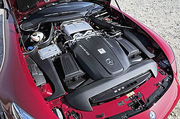 Mercedes-Benz AMG GT-S, 2015, Red, metallic
