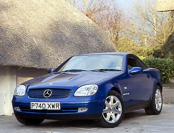 Mercedes-Benz SLK, 1997, Blue