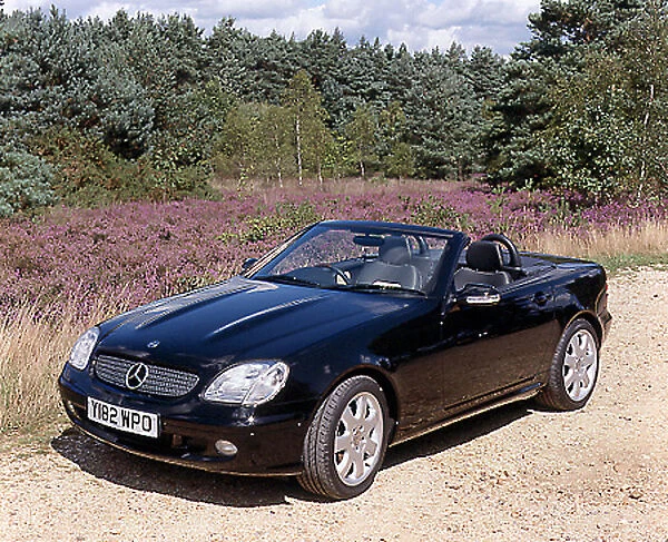 Mercedes-Benz SLK 320, 2001, Black