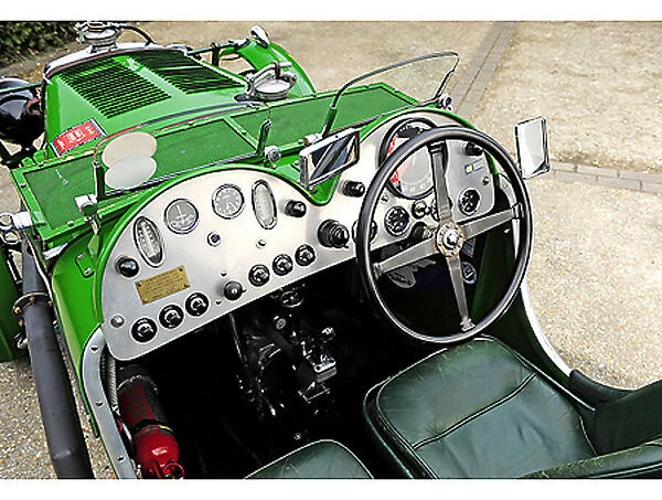 MG C-Type Supercharged Montlhery Midget (racecar, Le Mans class winner 1933) 1932 Green