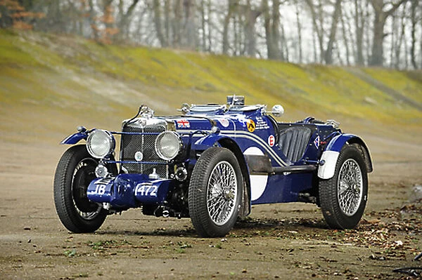 MG K3 (racecar) 1933 Blue