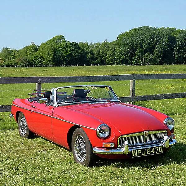 MG MGB Roadster 1971 Red