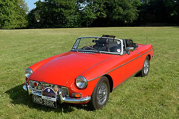 MG MGB Roadster 1971 Red