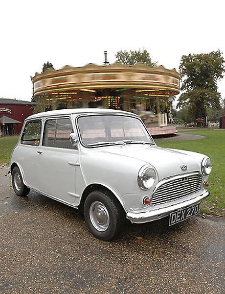 Mini Austin Mini 1959 White