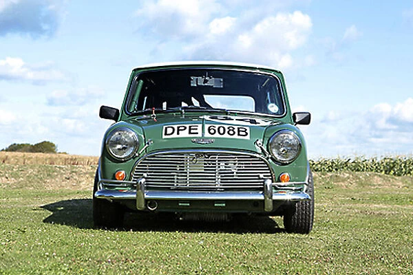Mini Classic Coopers (rally) 1964 Green white roof