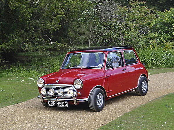 Mini Mini, 1968, Red, black roof