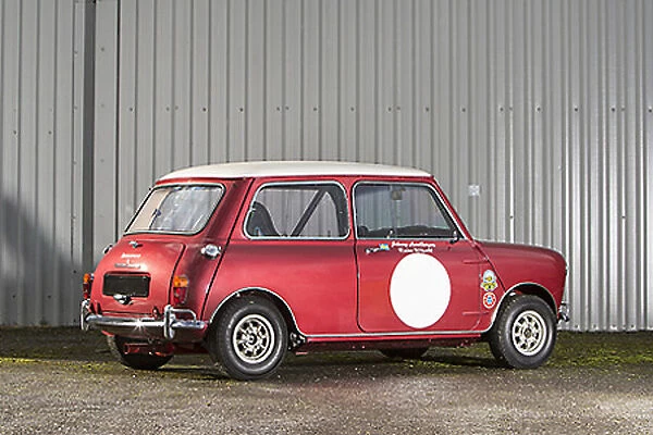 Mini Morris Coopers (Broadspeed modified engine) 1964 Red & white