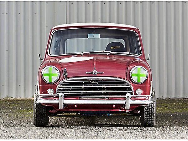 Mini Morris Coopers (Broadspeed modified engine) 1964 Red & white