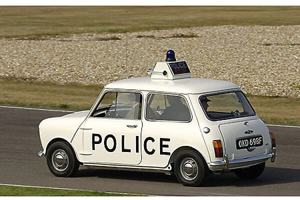 Mini Morris Coopers Police Car