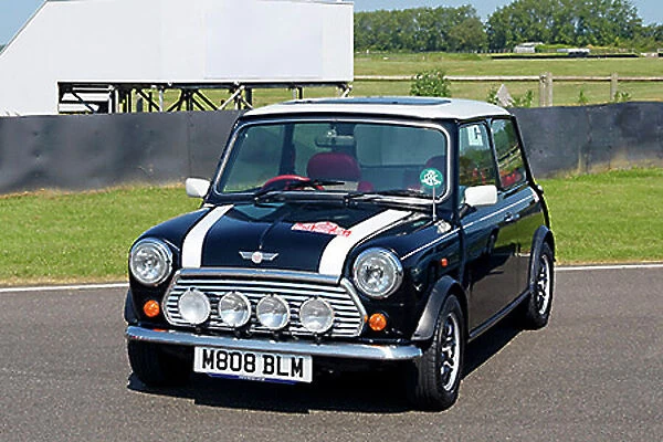 Mini Rover Cooper 1275cc 1994 Black white roof and stripes