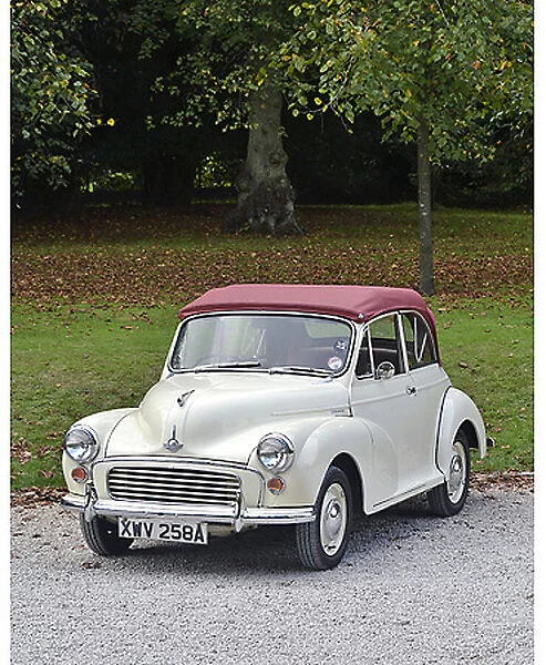 Morris Minor Convertible 1963 White