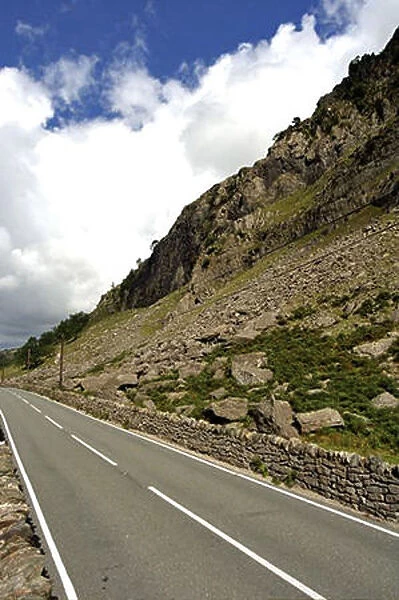Mountain road in Wales Wales Welsh