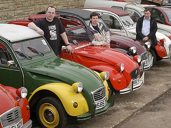 Owners with Citroen 2CVs