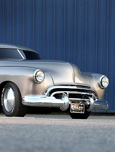 Plymouth Sled (Hotrod), 1950, Silver
