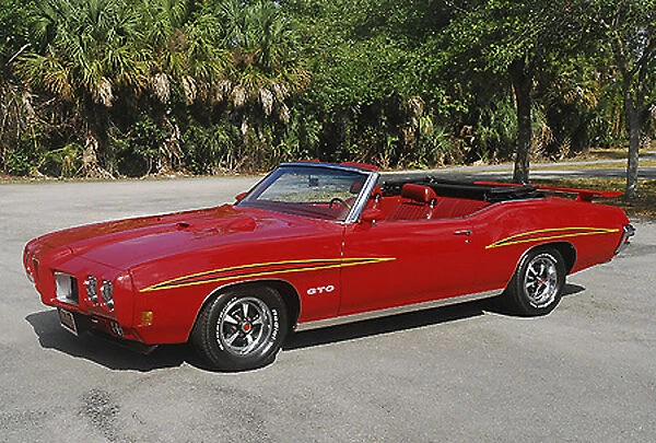 Pontiac GTO Convertible, 1970, Red