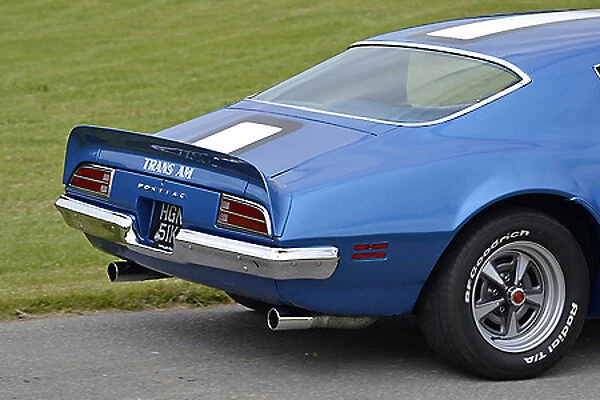 Pontiac Trans-Am, 1970, Blue, & white