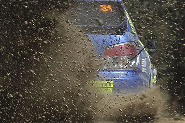 Rally Car Mud spray 2000s current contemporary