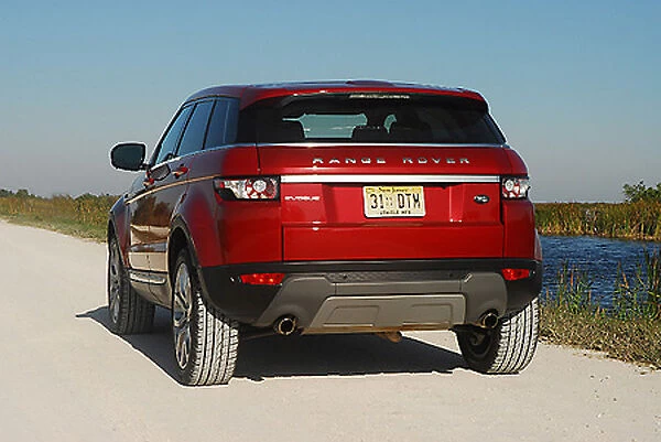Range Rover Evoque, 2013, Red, dark