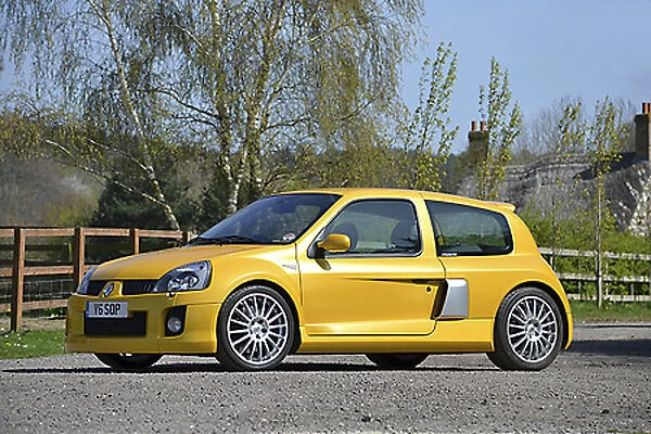 Renault Clio V6, 2006, Yellow, metallic