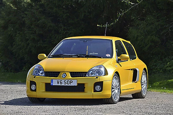 Renault Clio V6, 2006, Yellow, metallic