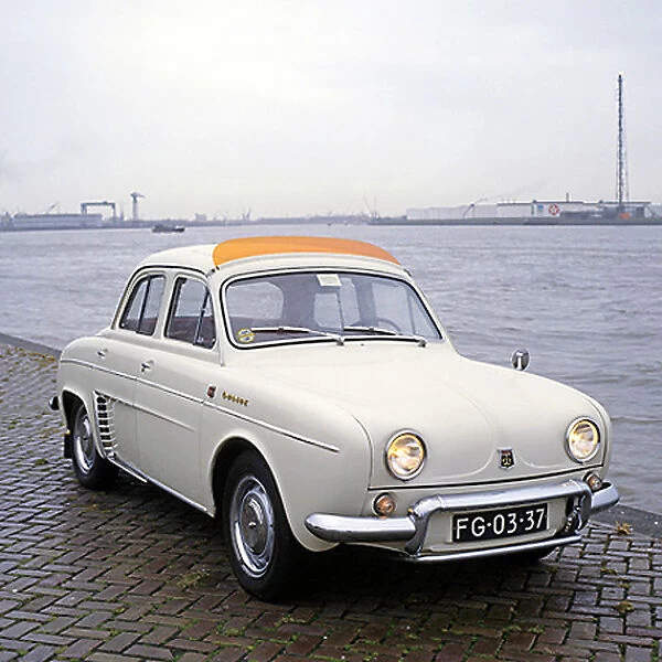 Renault Dauphine, 1962, White