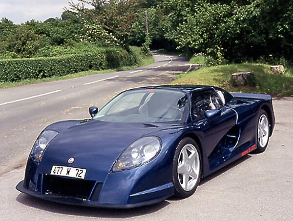 Renault Helem V6 GTR (prototype), 1997, Blue, dark