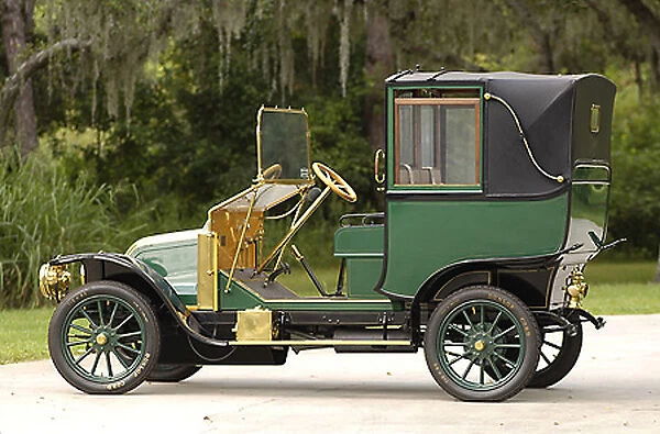 Renault Town Car, 1910, Green