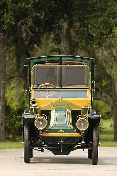 Renault Town Car, 1910, Green