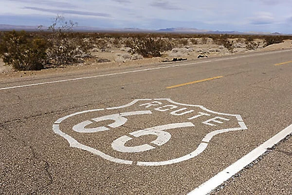 Route 66 Trans-continent highway USA