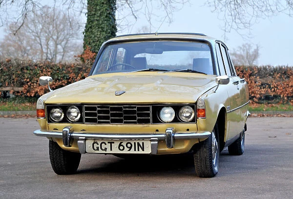 Rover P6 2200 SC, 1974, Yellow, (mustard)