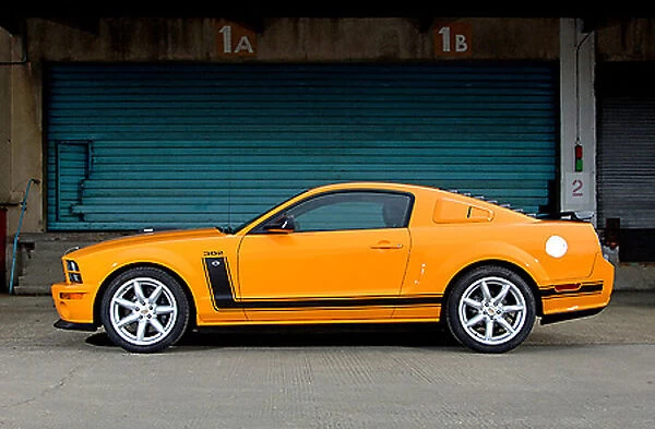 Saleen Parnelli Jones Mustang 2007 Orange & black