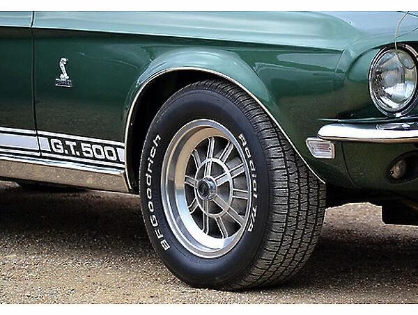 Shelby GT500 Mustang 1968 Green dark